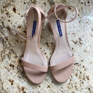 Stuart Weitzman nearly nude 2.5” heel 37